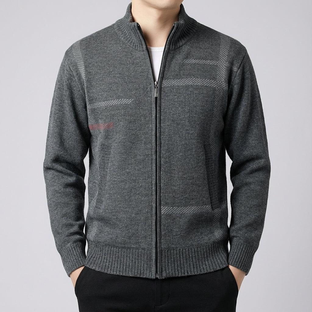 Image of Christopher | Men's Full Zip Casual Jacket