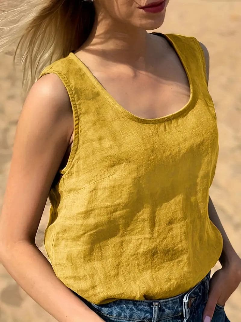 Image of Christy | Women's Sleeveless Casual Top