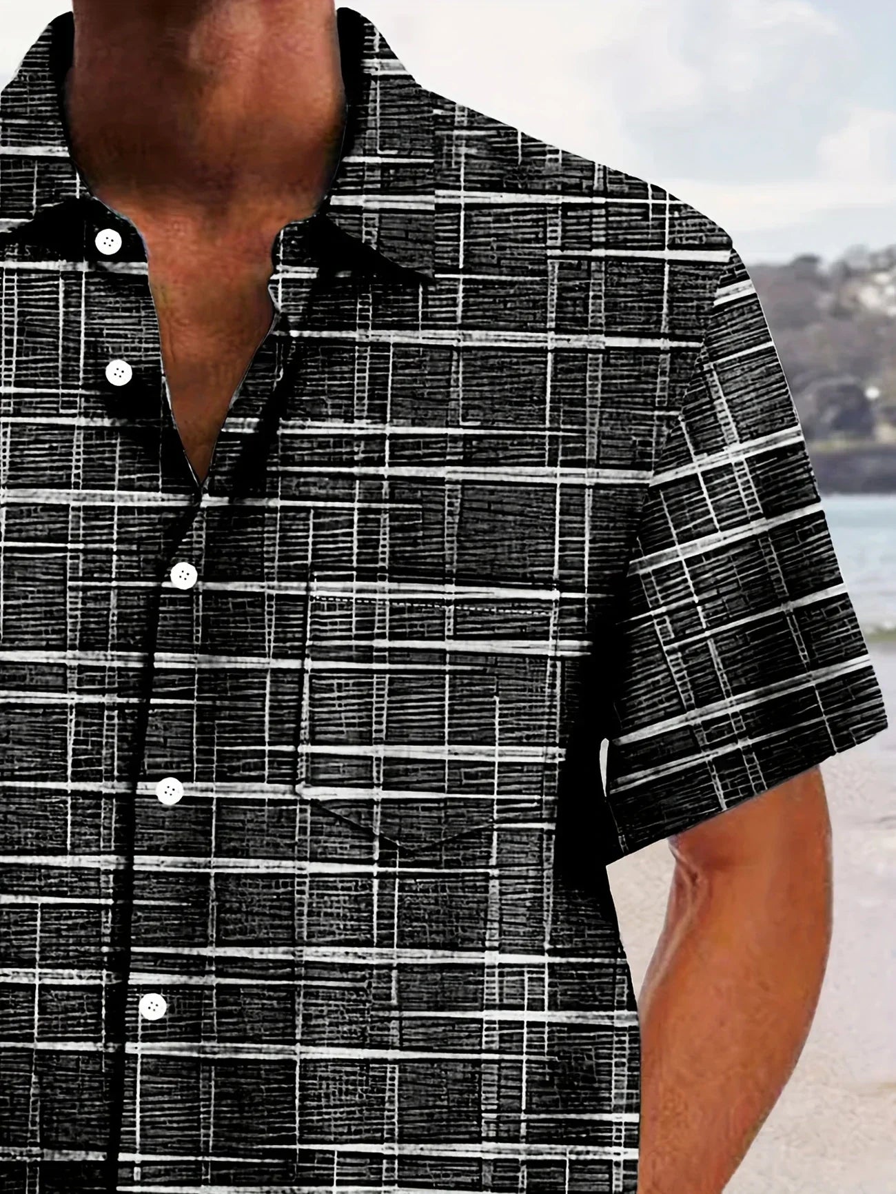 Image of Clark | Men's Button-Down Casual Shirt