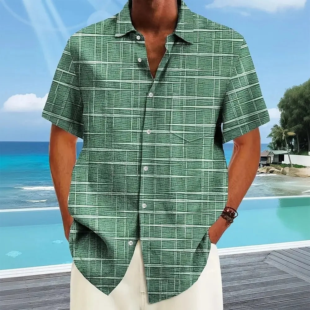 Image of Clark | Men's Button-Down Casual Shirt