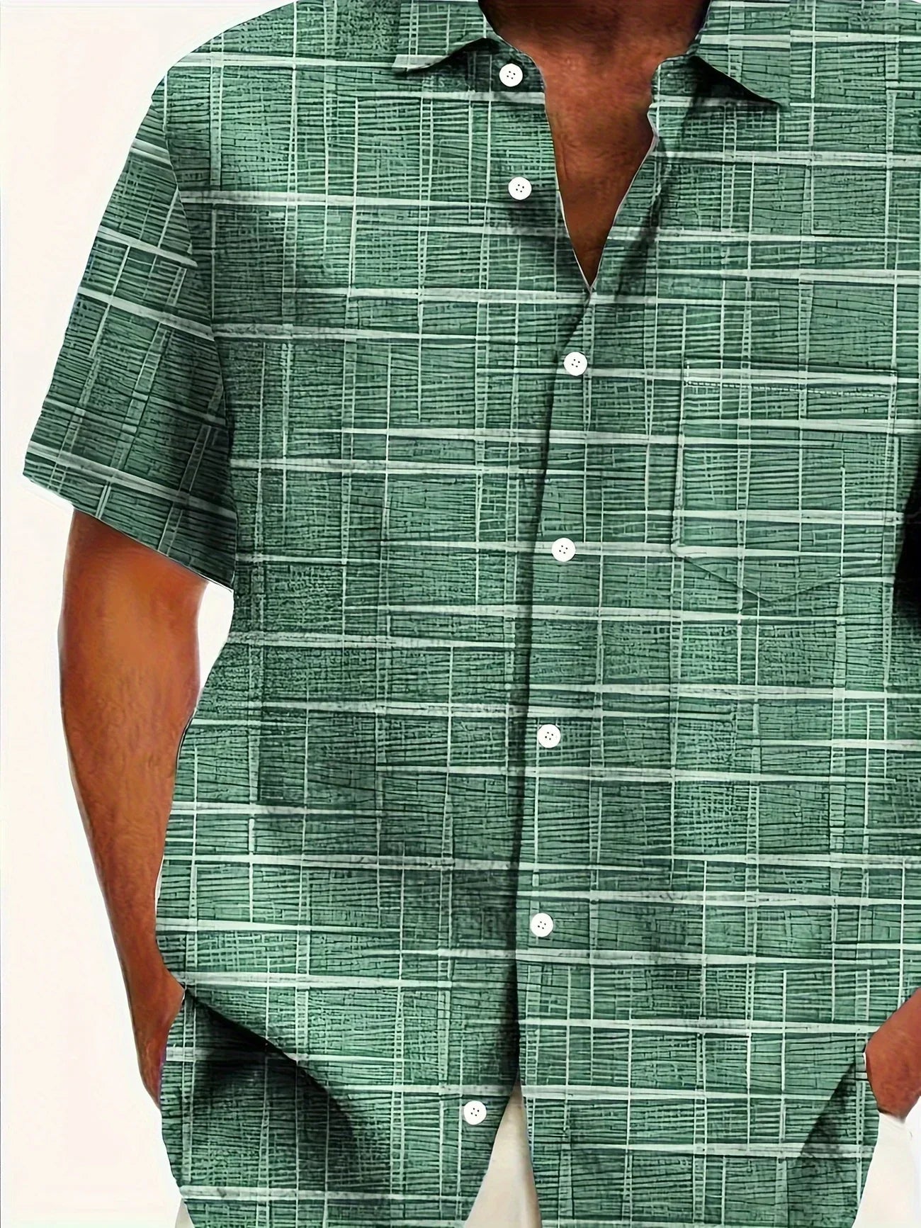 Image of Clark | Men's Button-Down Casual Shirt