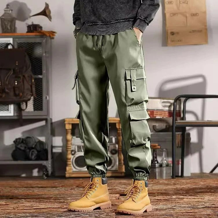 Image of Clark | Men's Drawstring Cargo Jogger Pants