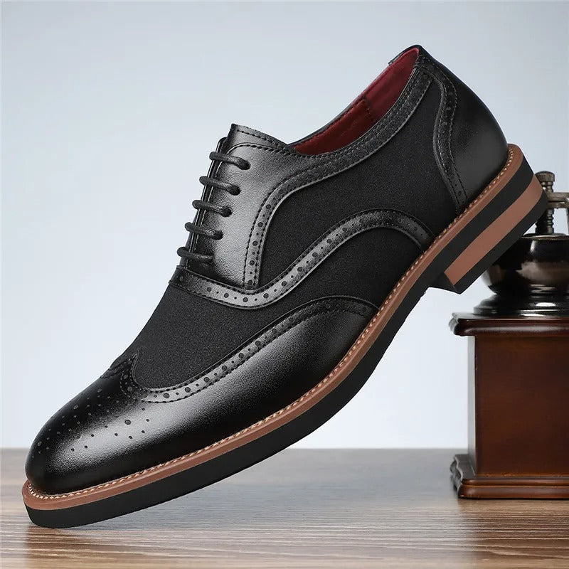 Image of Clark | Men's Wingtip Leather Dress Shoes