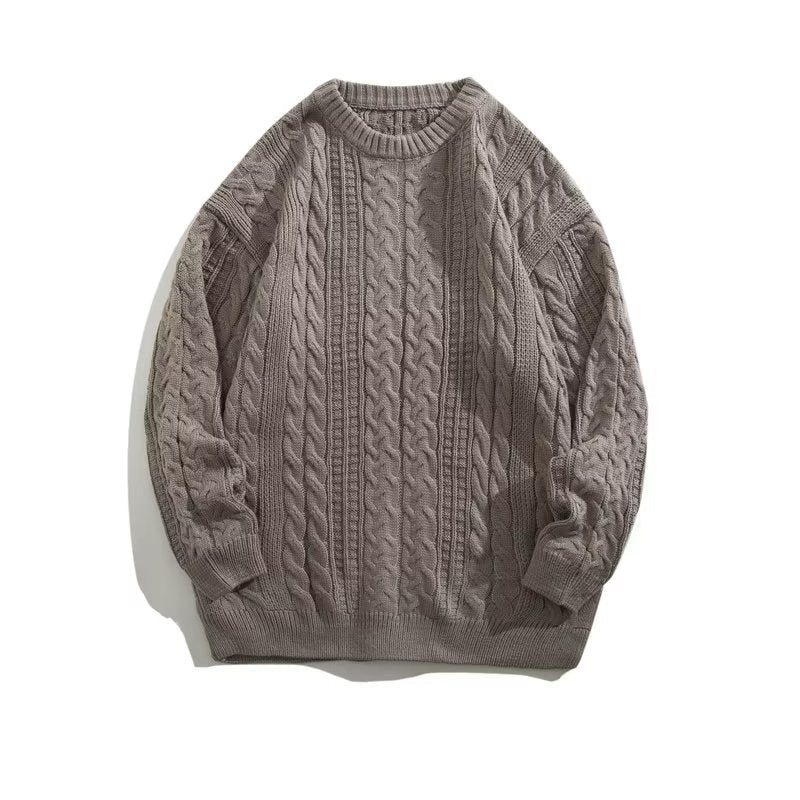 Image of Corey | Unisex Cable Knit Sweater