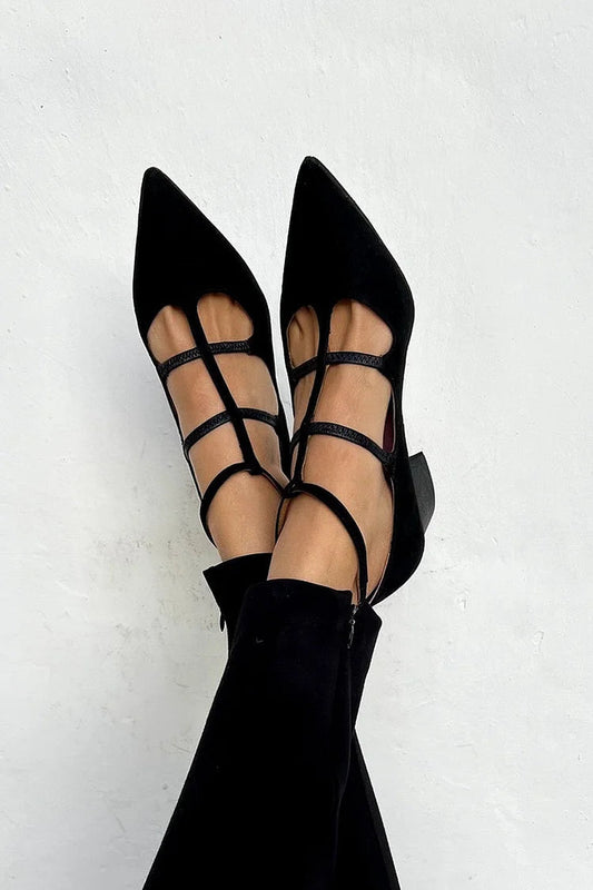 Image of Daisy | Women's Pointed Toe Strappy Heels