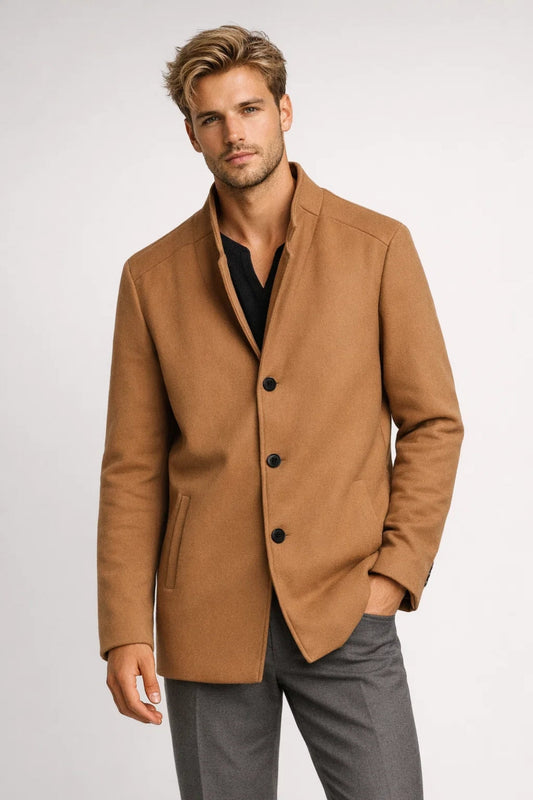 Image of Davin | Men's Single Breasted Coat