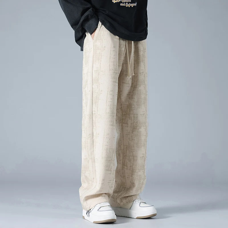 Image of Dawson | Men's Wide Leg Corduroy Pants