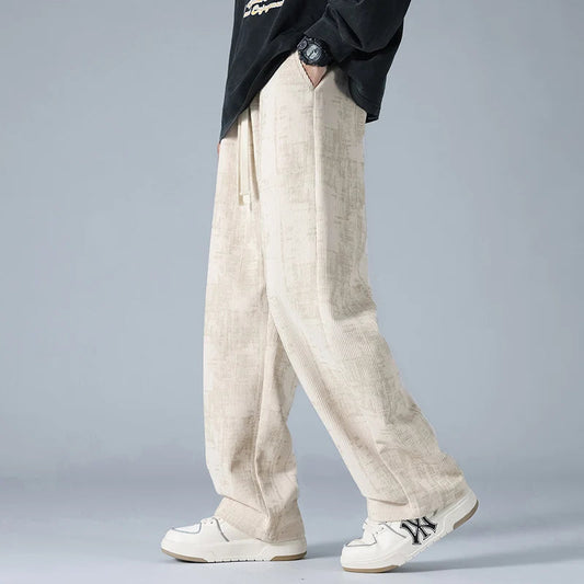 Image of Dawson | Men's Wide Leg Corduroy Pants