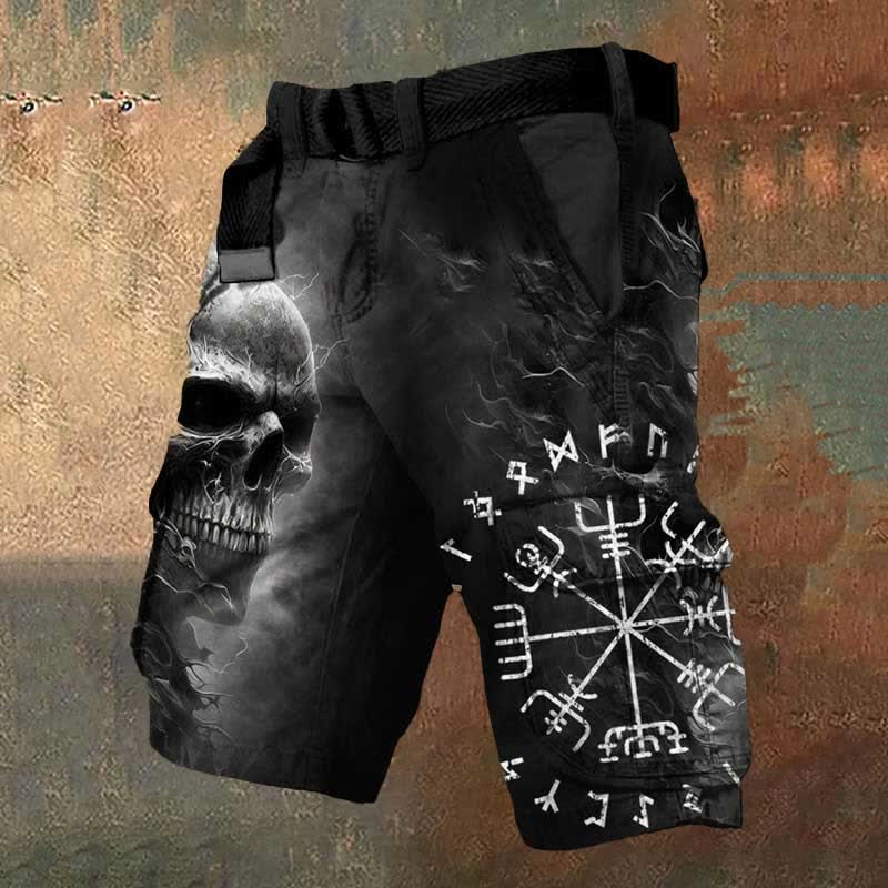 Image of Desmond | Men's Graphic Print Cargo Shorts