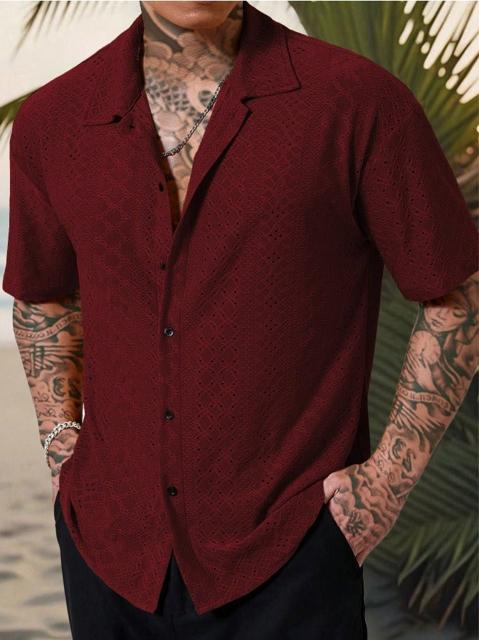 Image of Dominic | Men's Button-Down Casual Shirt