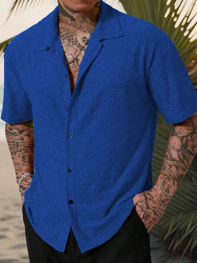 Image of Dominic | Men's Button-Down Casual Shirt