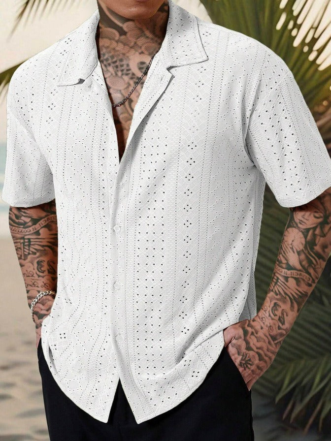 Image of Dominic | Men's Button-Down Casual Shirt