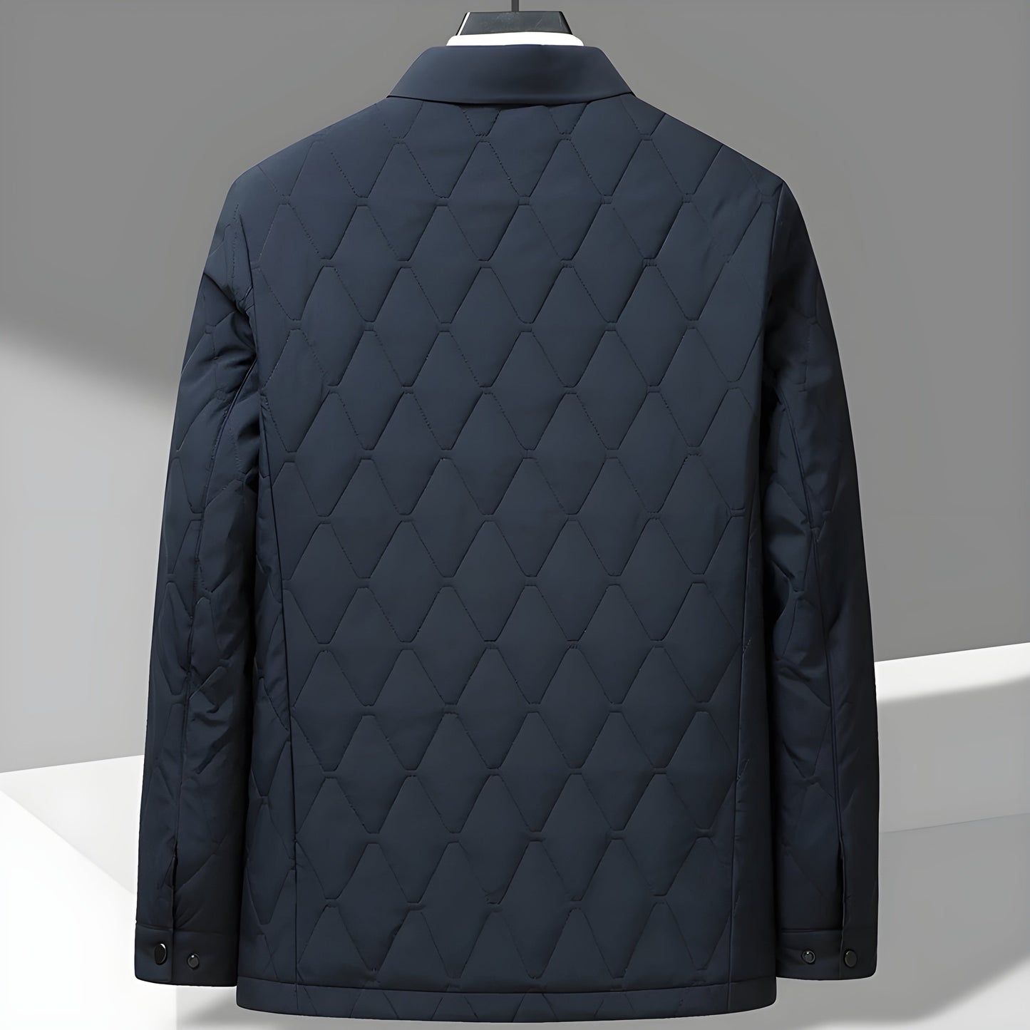 Image of Don | Men's Button-Front Quilted Jacket