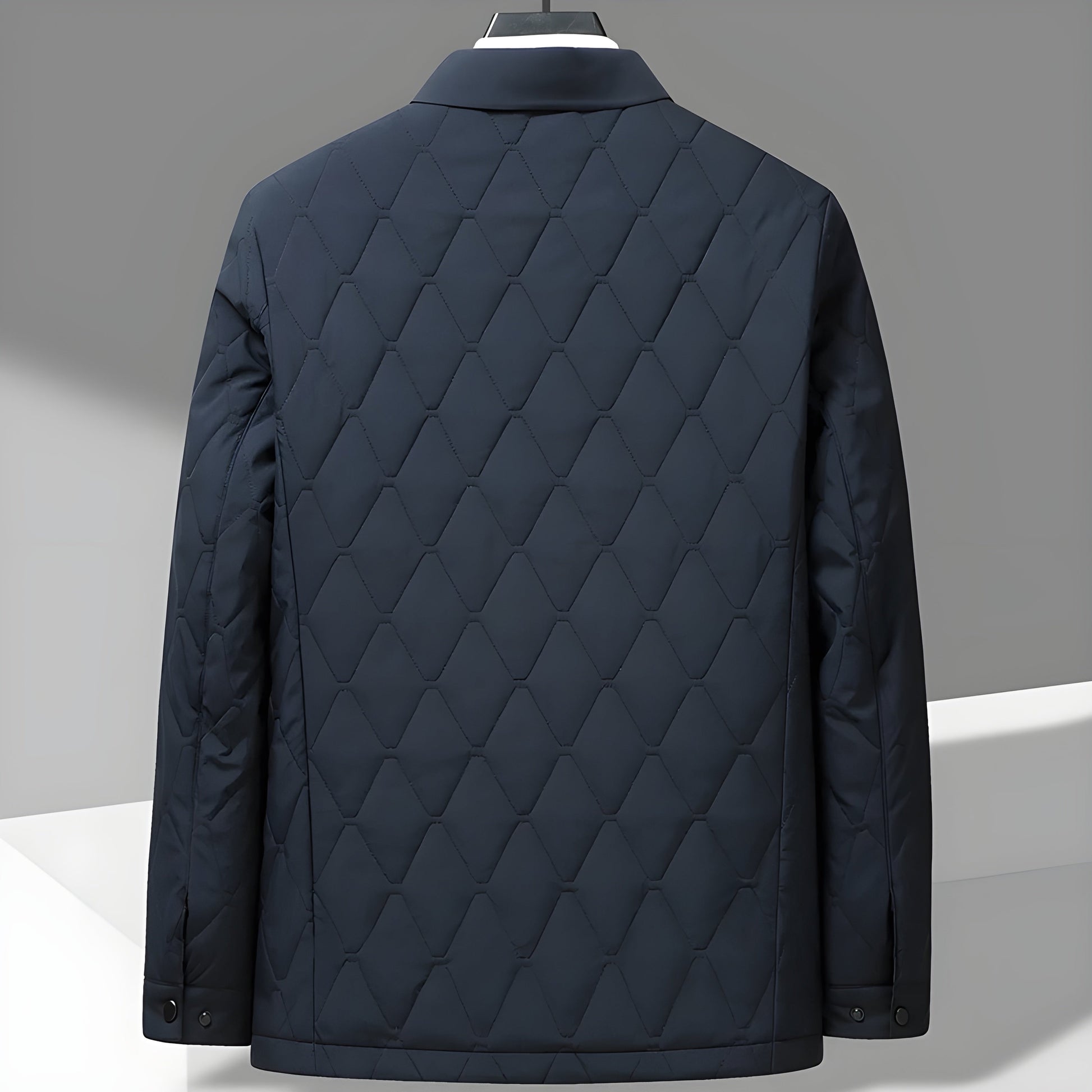 Image of Don | Men's Button-Front Quilted Jacket