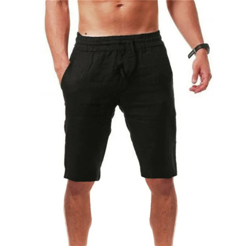 Image of Don | Men's Knee Length Casual Shorts