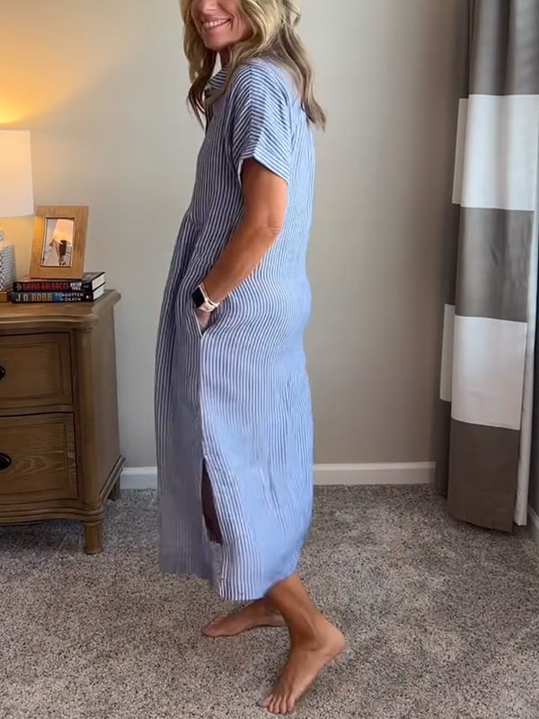 Image of Donna | Women's Button-Down Midi Dress