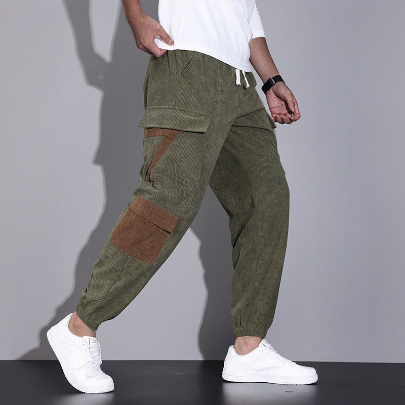 Image of Donovan | Men's Drawstring Waist Jogger Cargo Pants