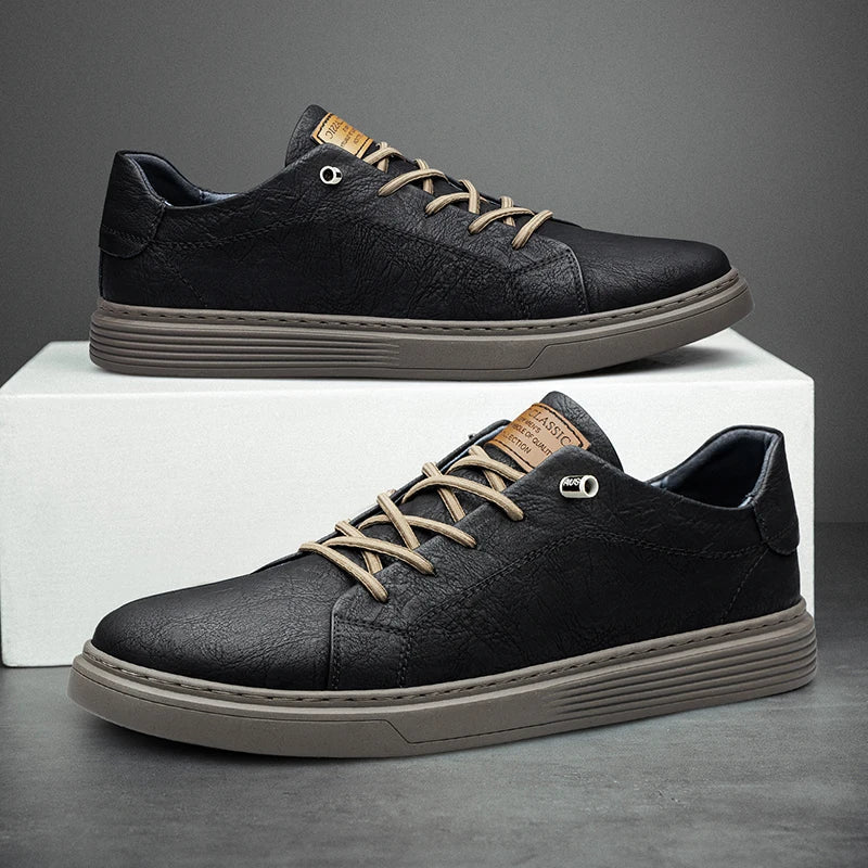 Image of Douglas | Men's Lace-Up Casual Sneakers