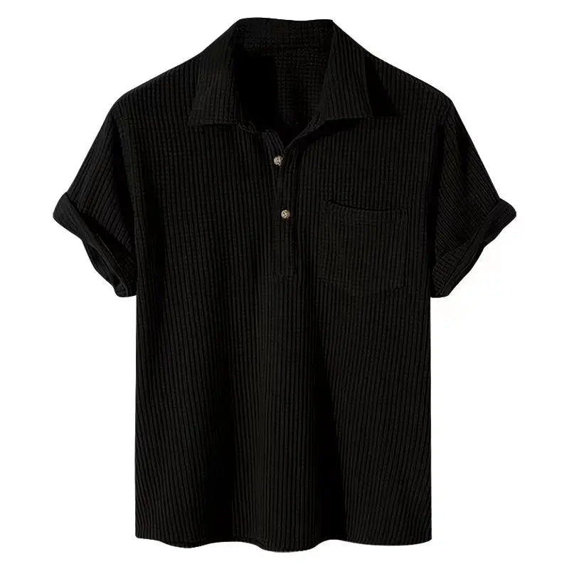 Image of Douglas | Men's Short Sleeve Camp Collar Shirt