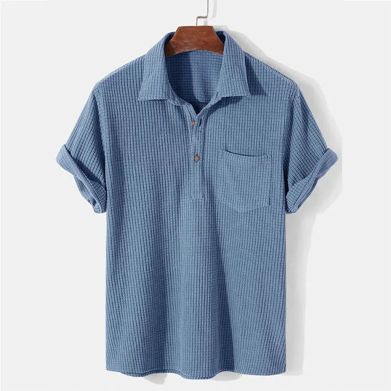 Image of Douglas | Men's Short Sleeve Camp Collar Shirt