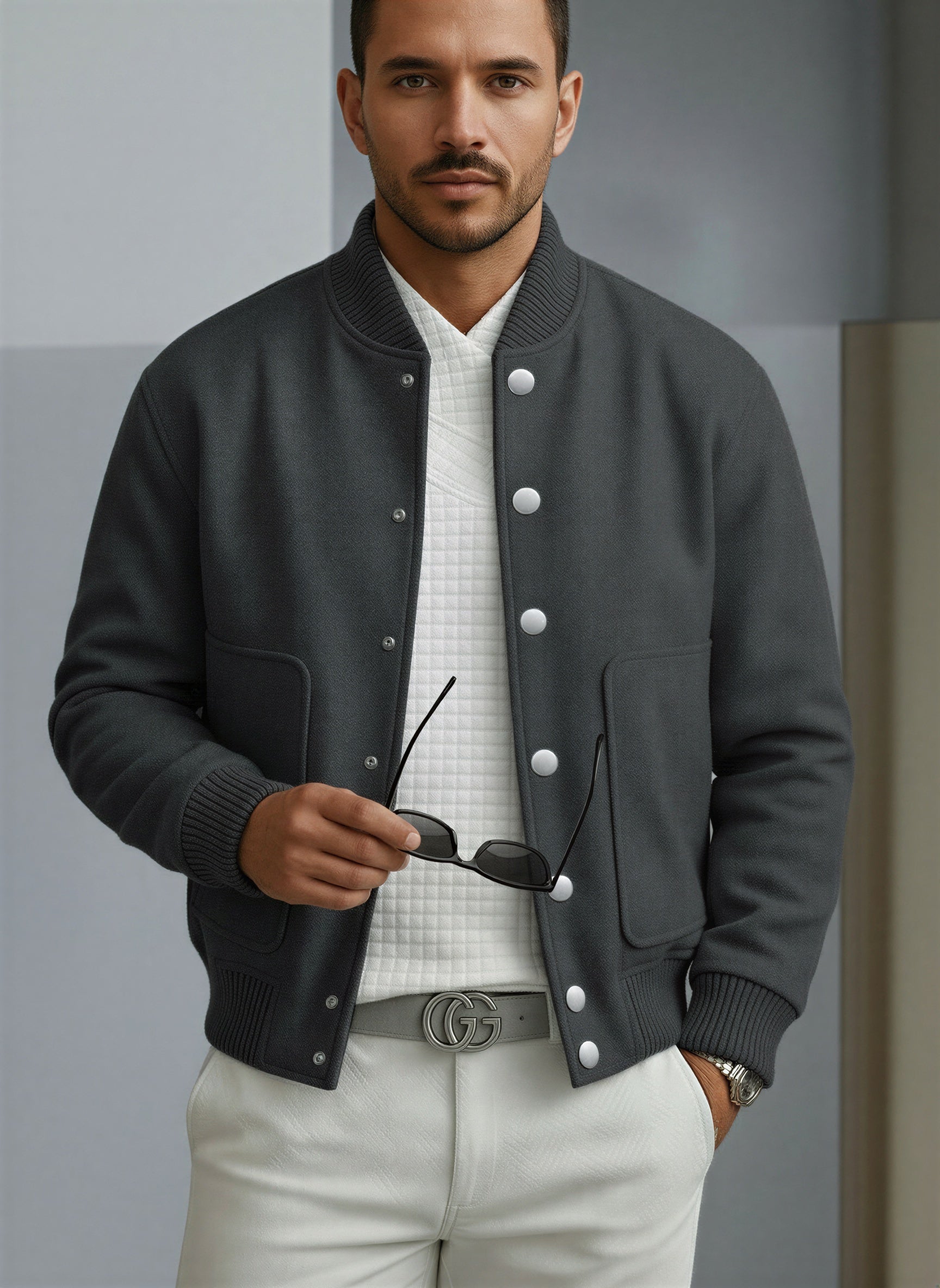 Image of Eddie | Men's Bomber Jacket