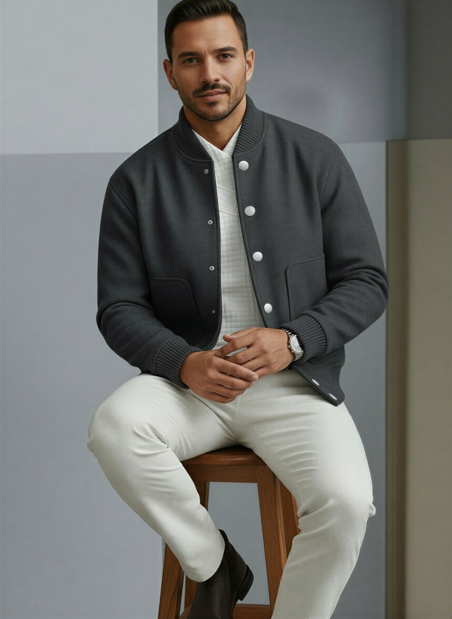 Image of Eddie | Men's Bomber Jacket