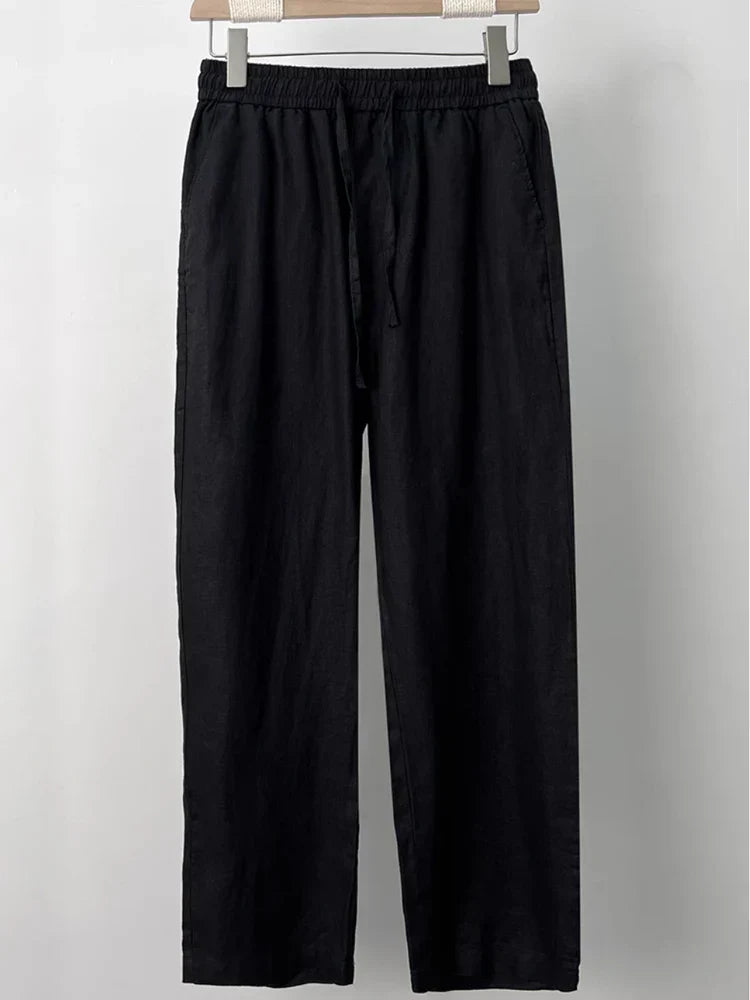 Image of Edmund | Men's Drawstring Wide Leg Pants