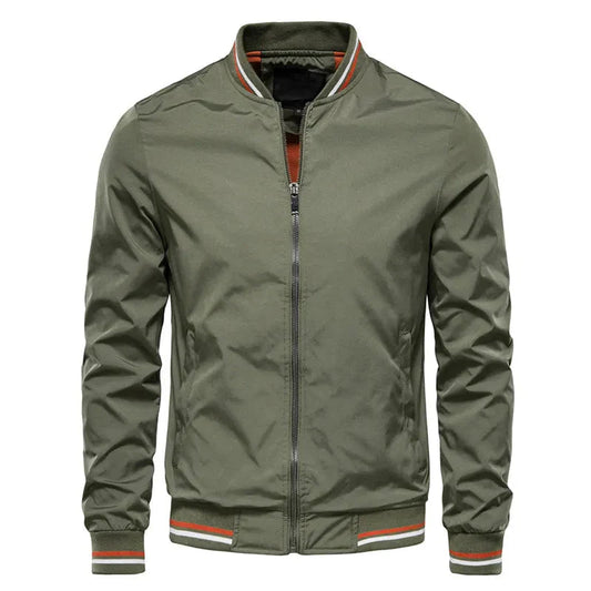 Image of Edward | Men's Zip-Up Bomber Jacket