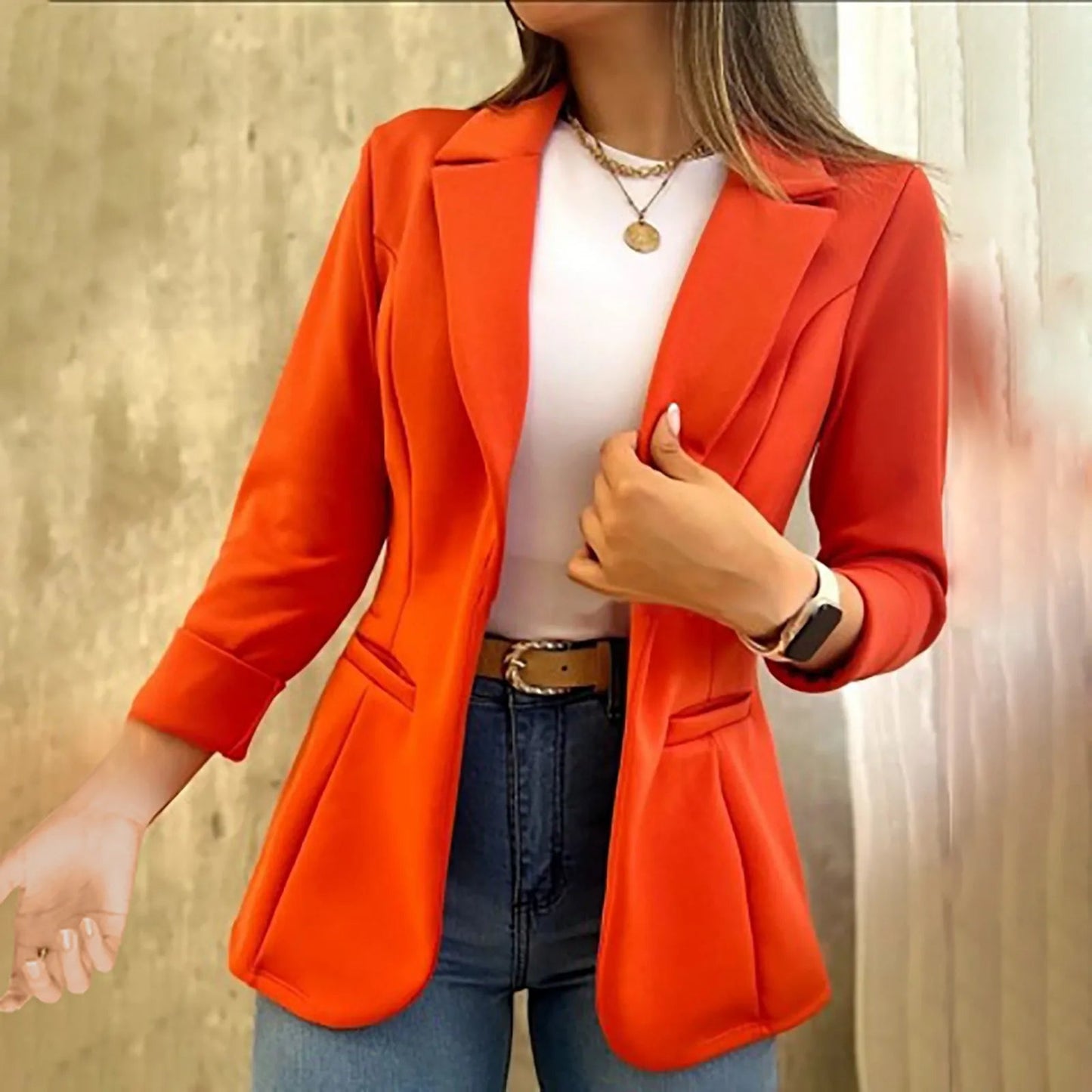 Image of Emily | Women's Fitted Peplum Blazer