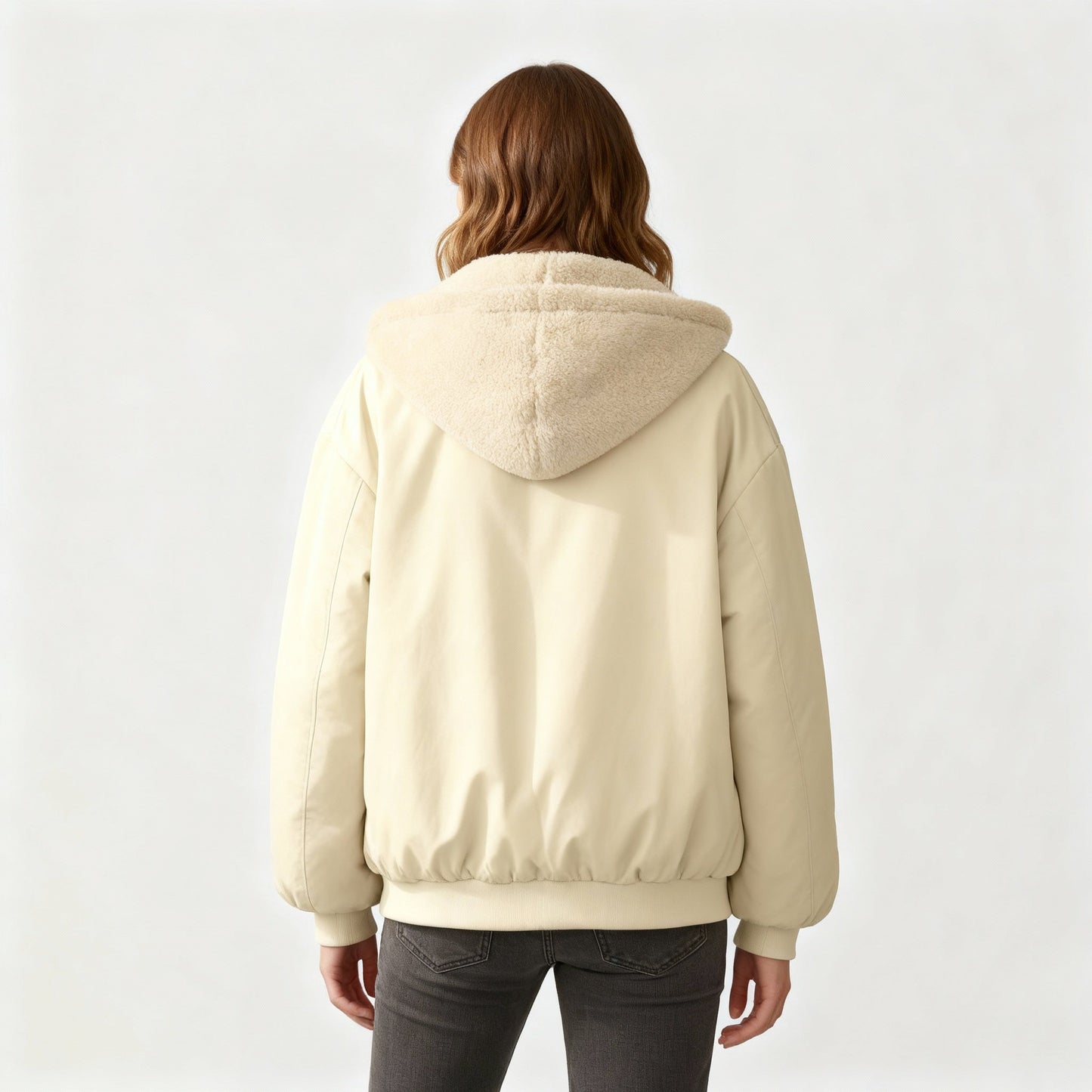 Image of Emma | Women's Hooded Bomber Jacket