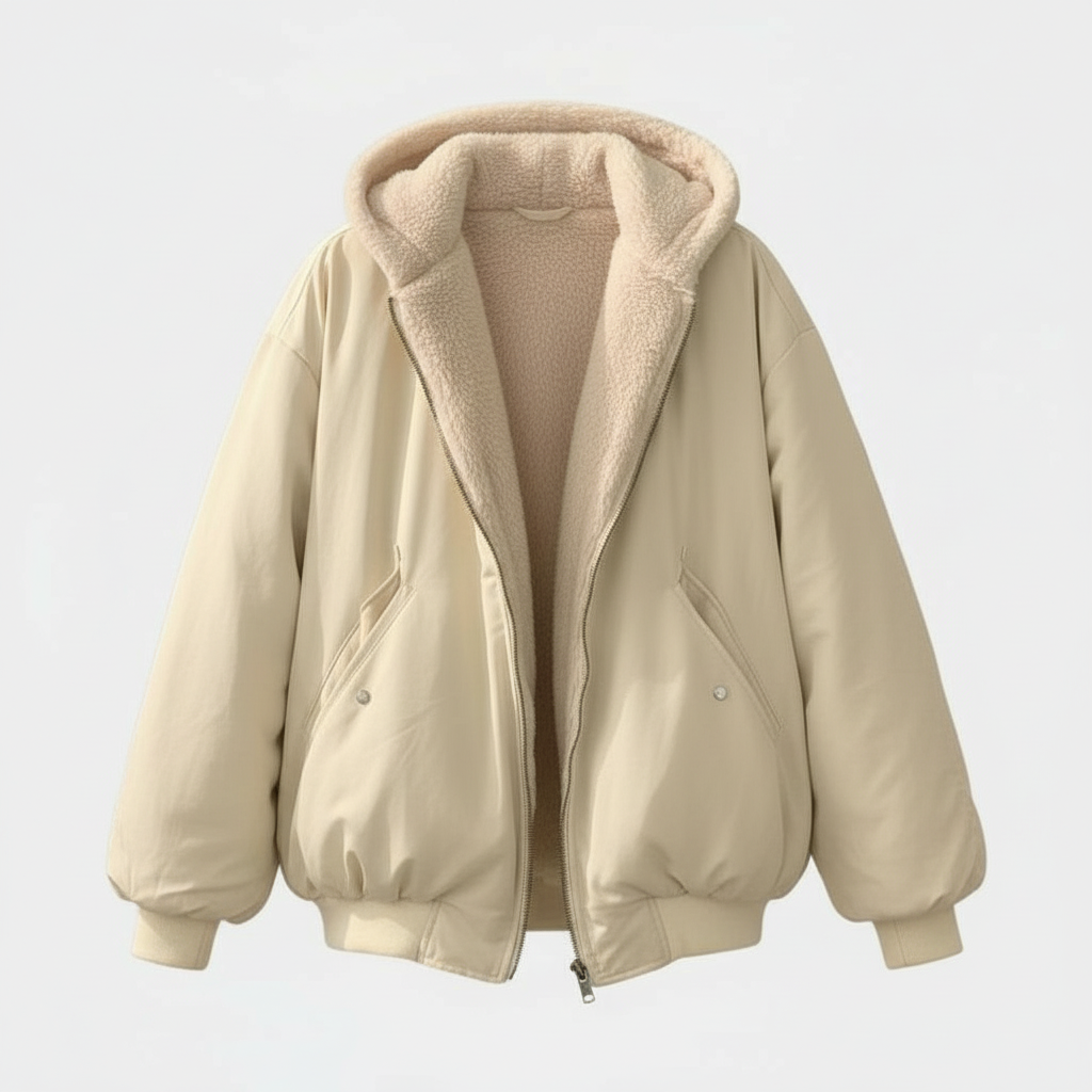 Image of Emma | Women's Hooded Bomber Jacket