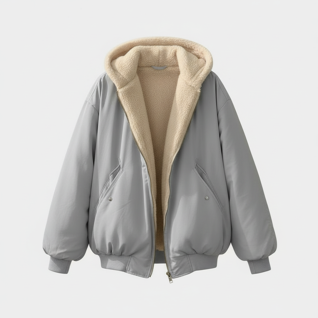 Image of Emma | Women's Hooded Bomber Jacket