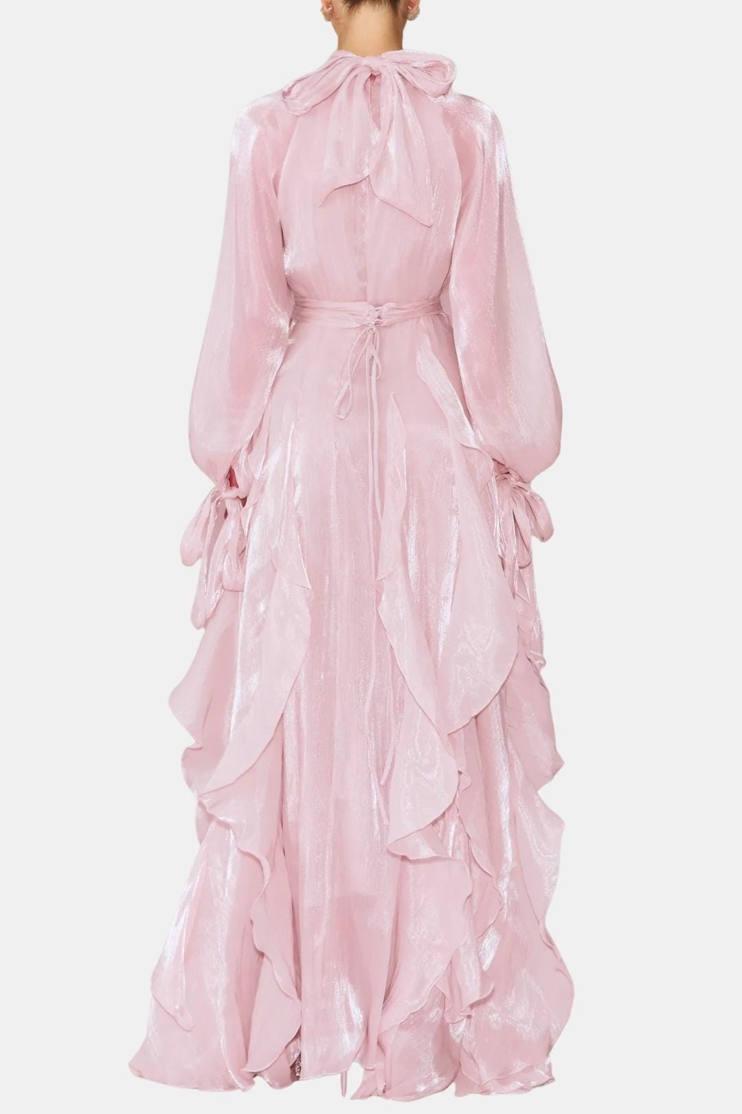 Image of Emma | Women's Ruffle Long Sleeve Maxi Dress