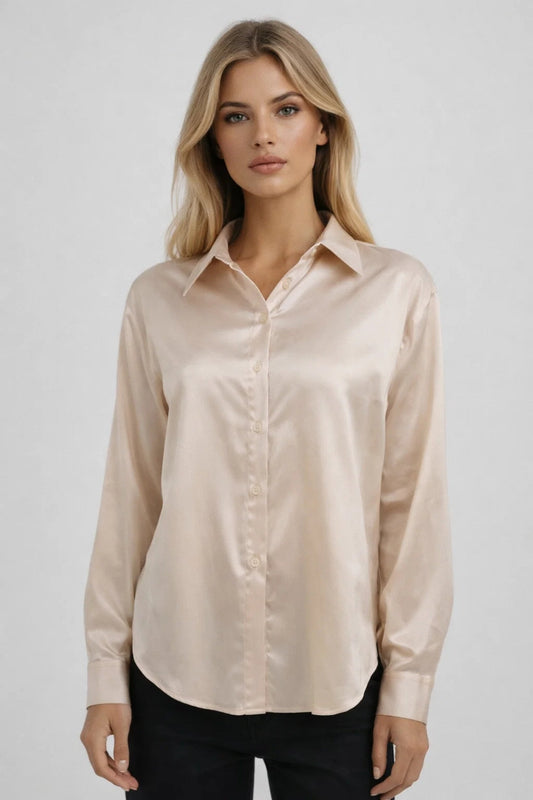 Image of Erica | Women's Long Sleeve Button-Down Blouse
