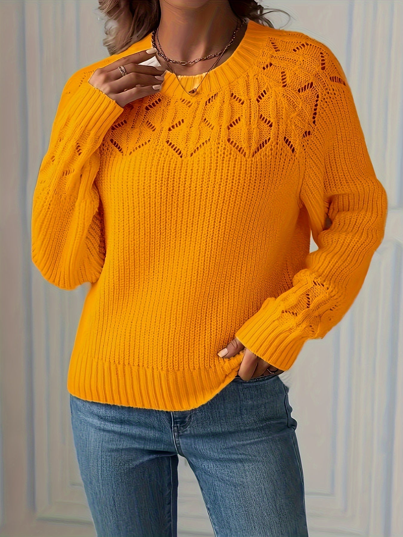 Image of Erin | Women's Long Sleeve Crewneck Sweater