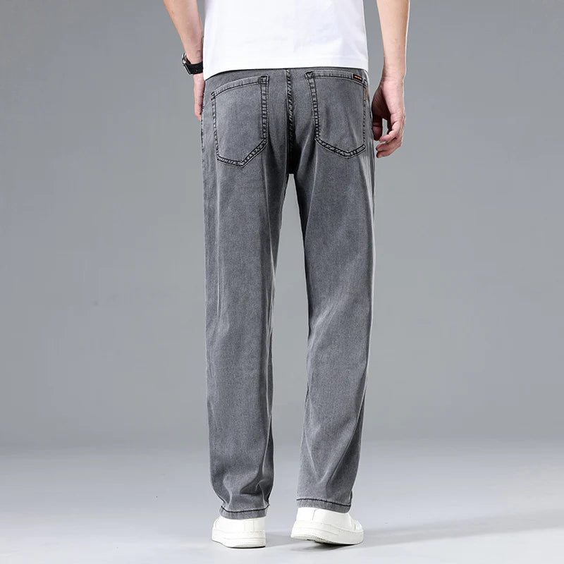 Image of Evan | Men's Relaxed Fit Straight Leg Jeans