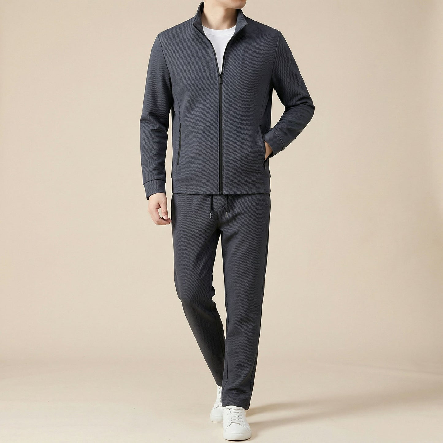 Image of Finn | Men's Slim-Fit Tracksuit Set