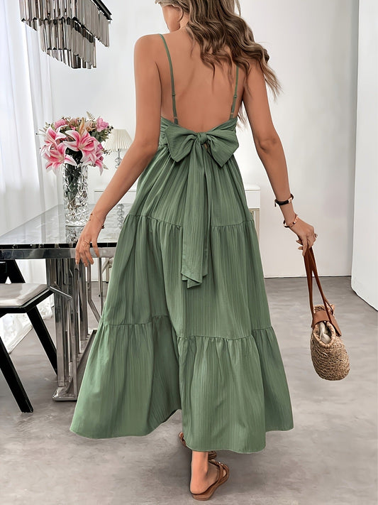Image of Fiona | Women's Sleeveless A-Line Maxi Dress