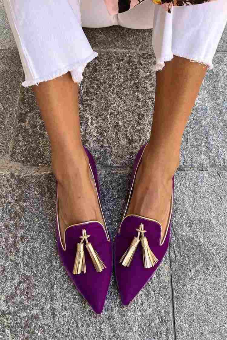 Image of Frances | Women's Slip-On Tassel Loafers
