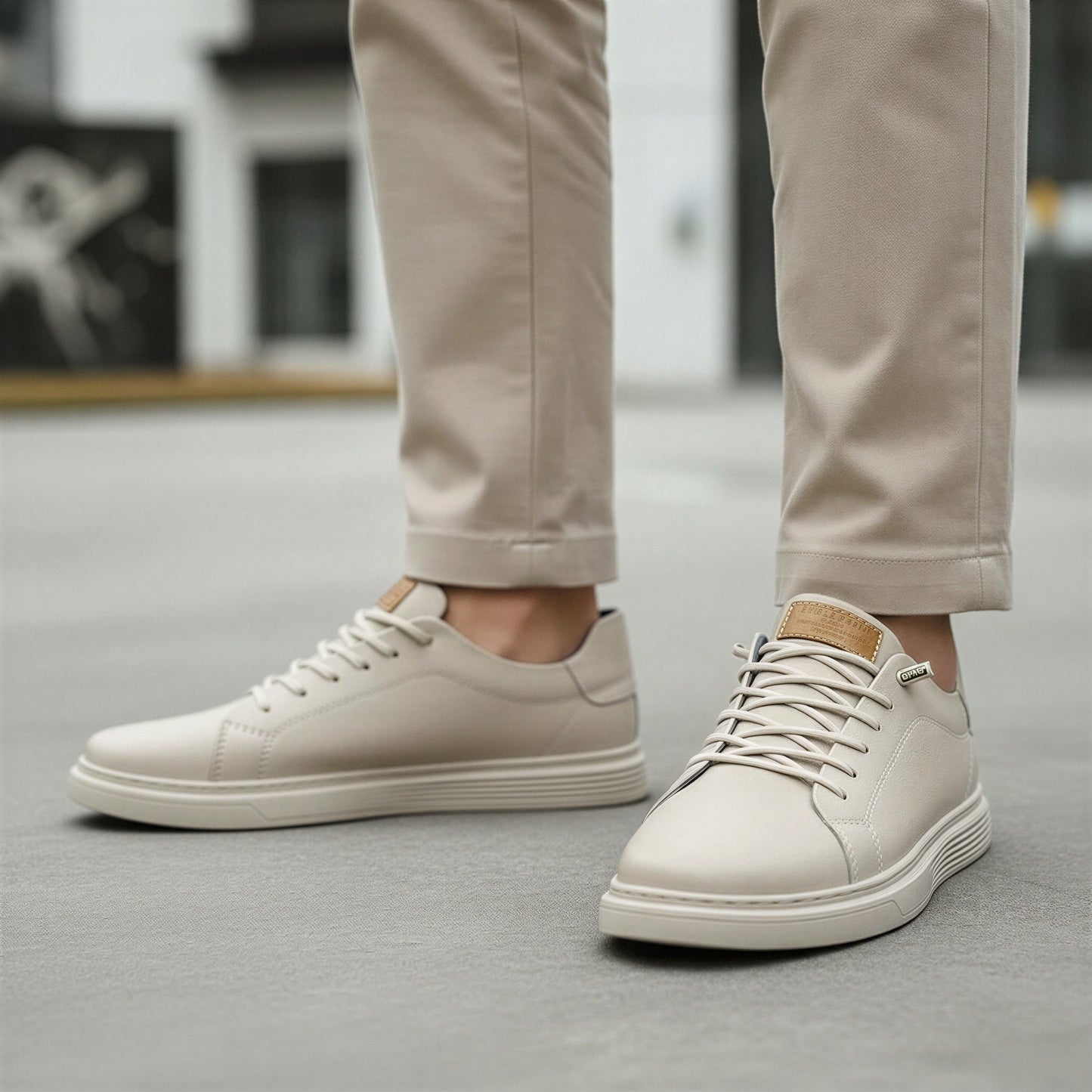 Image of Francis | Men's Lace-Up Casual Sneakers