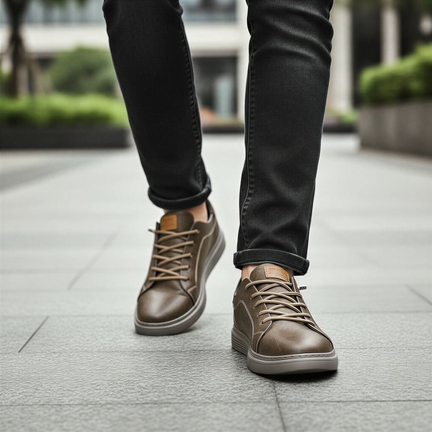 Image of Francis | Men's Lace-Up Casual Sneakers