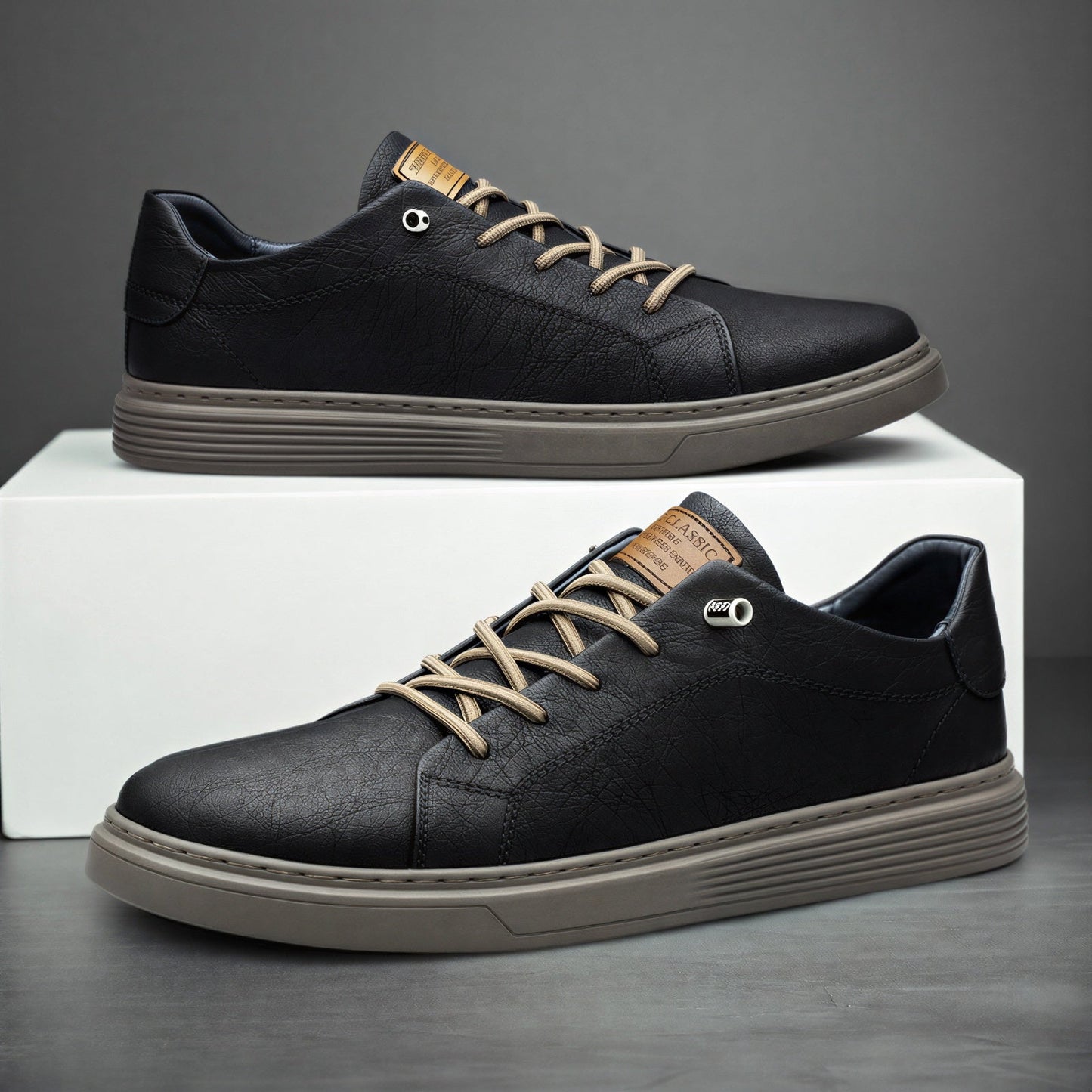 Image of Francis | Men's Lace-Up Casual Sneakers