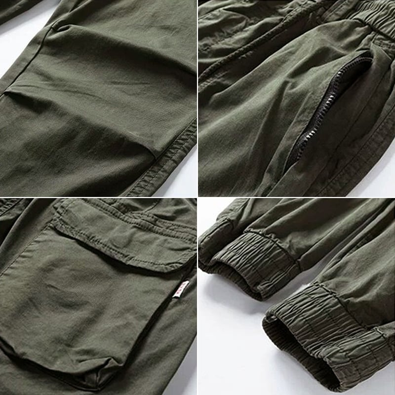 Image of Gage | Men's Elastic Cuff Cargo Pants