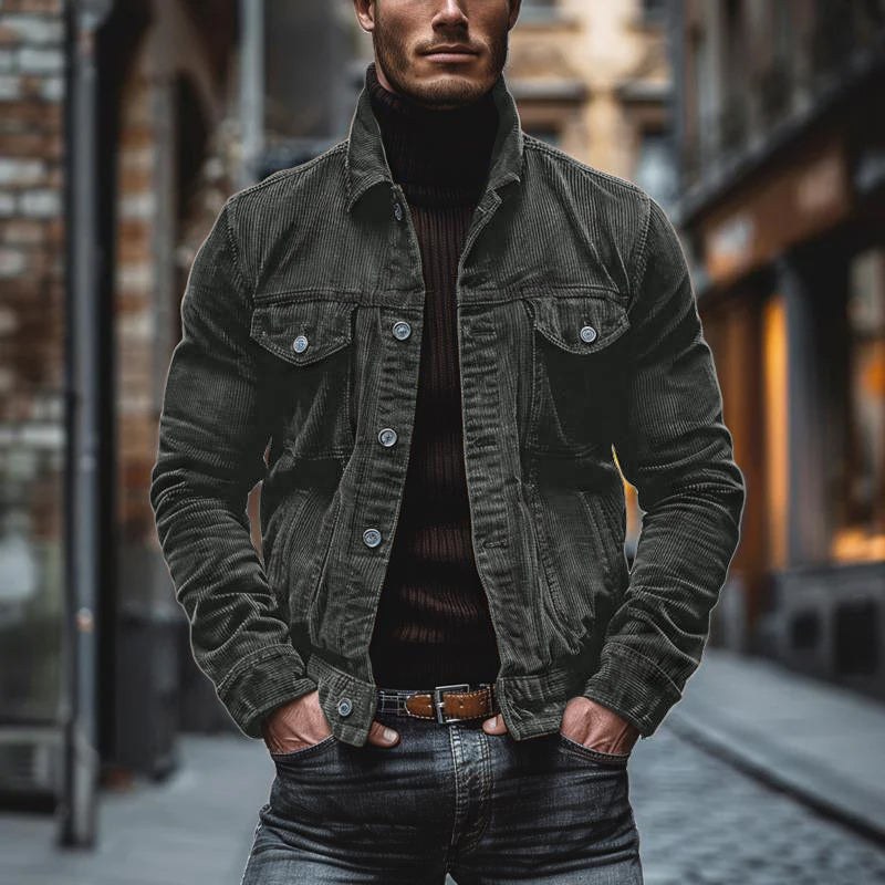 Image of Gavin | Men's Button-Down Casual Jacket