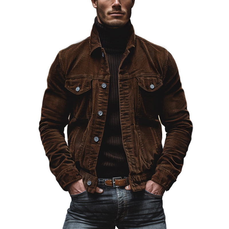 Image of Gavin | Men's Button-Down Casual Jacket