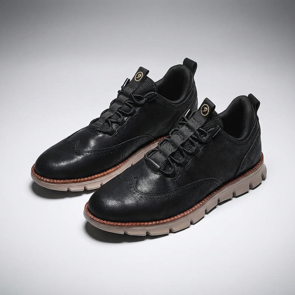 Image of George | Men's Hybrid Wingtip Dress Sneakers