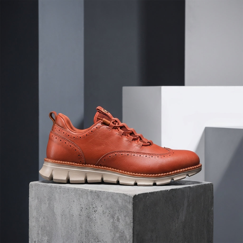 Image of George | Men's Hybrid Wingtip Dress Sneakers