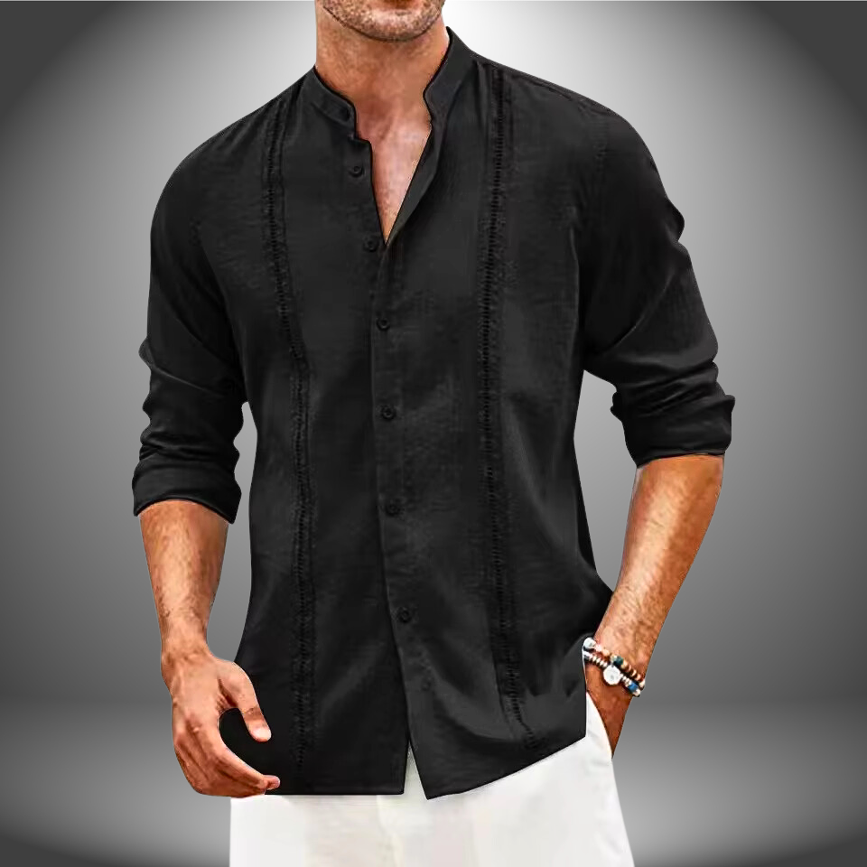 Image of Gilbert | Men's Long Sleeve Button-Down Shirt