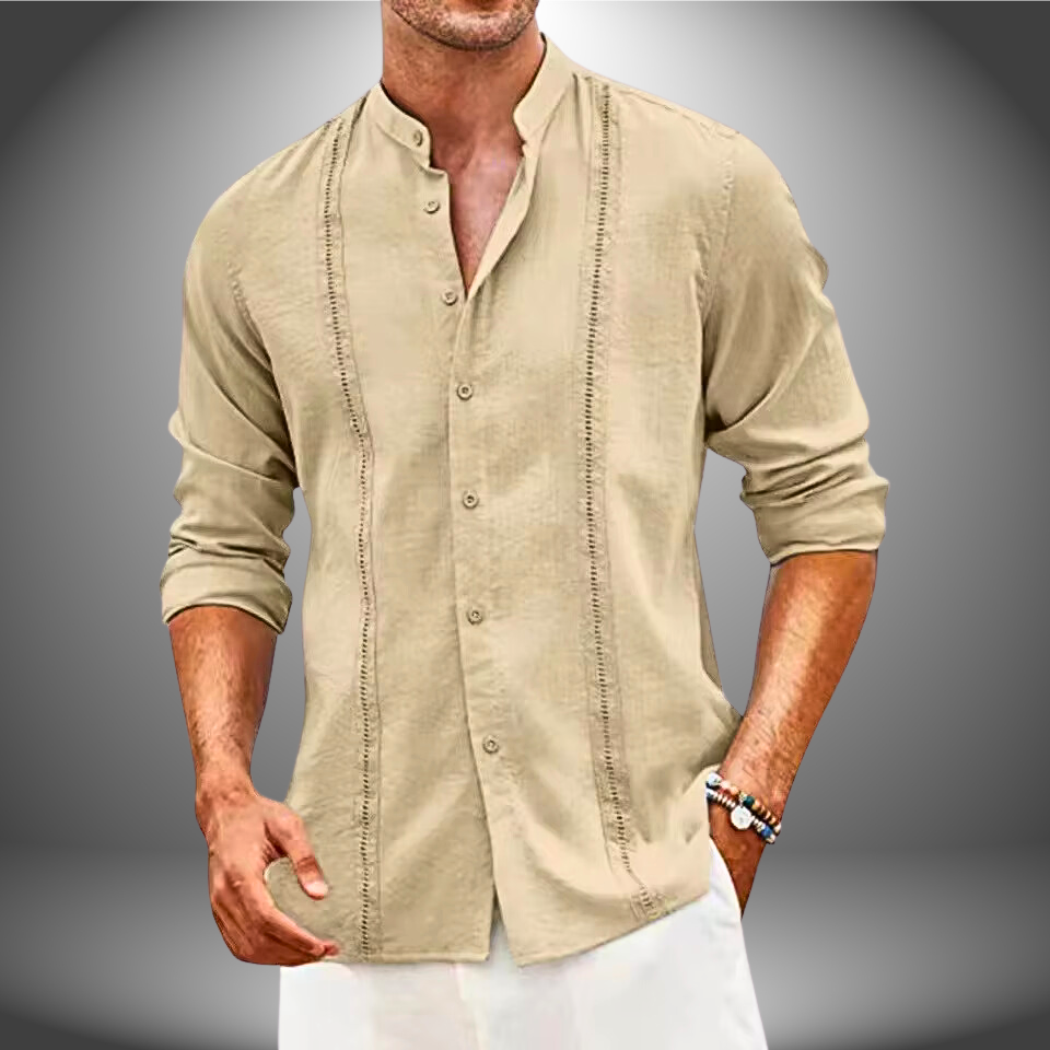 Image of Gilbert | Men's Long Sleeve Button-Down Shirt