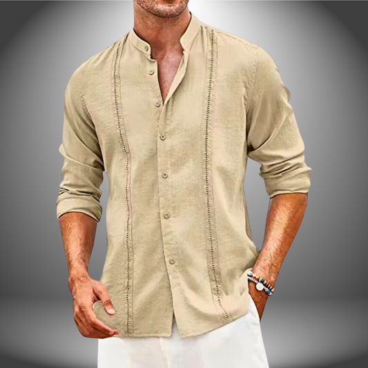 Image of Gilbert | Men's Long Sleeve Button-Down Shirt